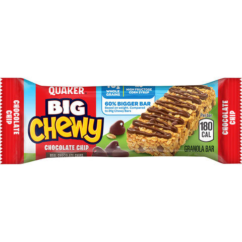 Quaker Chewy GRANOLA BAR BIG CHEWY CHOCOLATE CHIP