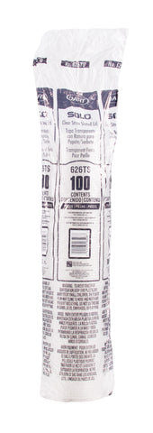 Solo® LID PLASTIC STRAW SLOT 16-20-24 OZ