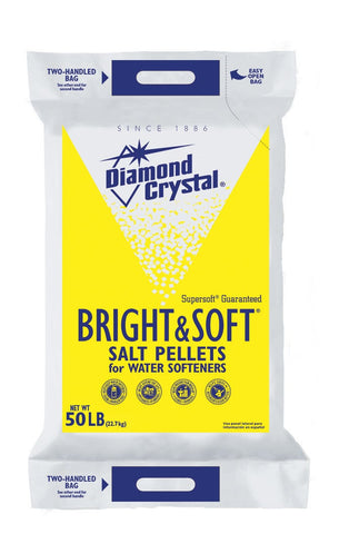 Diamond Crystal Water Conditioning Pellets, 50 Pound.
