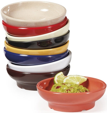 GET Enterprises Viva Mexico Melamine Cobalt Blue Salsa Dish, 5 Ounce -- 48 per case