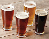 GET Enterprises SAN Clear Mini Pilsner Glass, 5 Ounce -- 24 per case