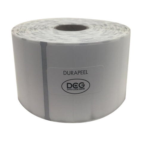 National Checking Blank DuraPeel Removable Label, 2 x 2 inch -- 4 per case.