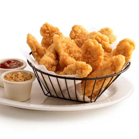 Tyson Red Label Premium Homestyle Uncooked Breaded Chicken Breast Tenderloin, 5 Pound -- 2 per case.