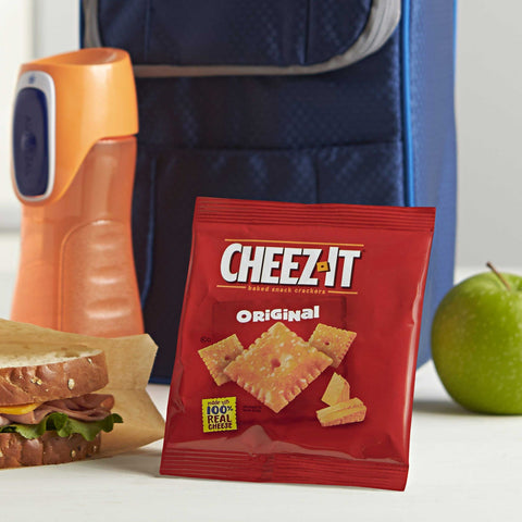 Sunshine Cheez-It Crackers, 1.5oz Single-Serving Snack Pack, 8/Box
