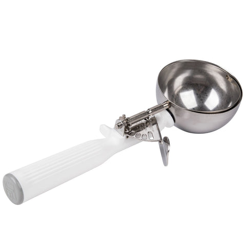 Dishers W/One-Piece Color Yellow Handles, Color White, 5.1/3 Ounce.