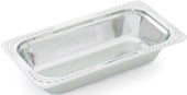 Vollrath Stainless Steel Rectangle Food Pan, 2.5 inch Deep