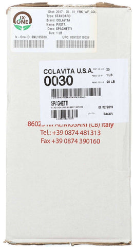 Colavita 100 Percent Californian Extra Virgin Olive Oil, 10 Liter