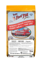 Bobs Red Mill Organic Corn Flour, 25 Pound.