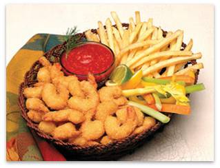 Oceanway Seafood Flying Jib Imitation Breaded Shrimp, 3 Pound -- 8 per case.