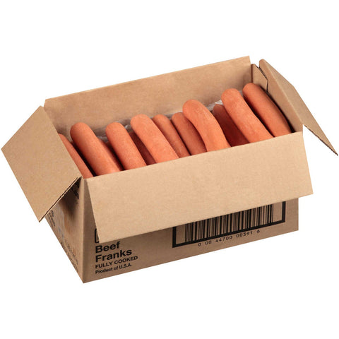 Kraft Frozen 5:1 Oscar Mayer Beef Frank, 6 inch.