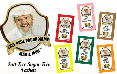 Magic Seasoning Blends Packet - Salt Free Sugar Free Sweetie Magic -- 500 per case.