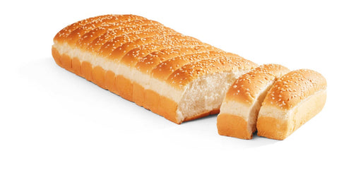 Klosterman BBQ Sesame Bread Loaves -- 8 per case.