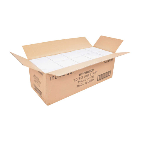 Royal Wood Stir Stick, 7 inch -- 10000 per case.