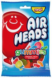 Airheads Gummy Candy, 6 Ounce -- 12 per case.