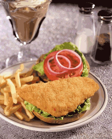 Viking Nordica Breaded Alaska Pollock Tail, 4 Ounce.