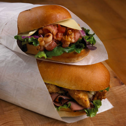 Dixie Quilt Rap White Insulated Sandwich Wrap, 12 x 12 inch -- 2500 per case.