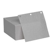 Dixie White Patty Paper, 3 Hole Drilled, 5.375 inch x5.375 inch -- 27990 per case.