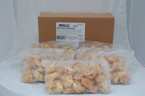 Innovasian Cuisine Seafood Rangoon Appetizer, 25 count per pack -- 5 per case.