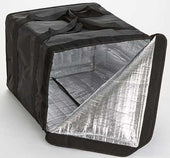 American Metalcraft Black Deluxe Pizza Delivery Bag, 19-1/2 inch Length x 19-1/2 inch Width x 14-1/2 inch Height