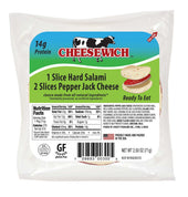 Cheesewich Pepperjack and Salami, 2.5 Ounce -- 96 per case.