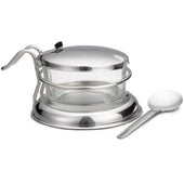 6 Ounce Heavy Duty Condiments Jar Set -- 1 set