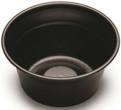 D and W Fine Pack Cup Polystyrene Black All Purpose Round Cup, 8 Ounce -- 1000 per case