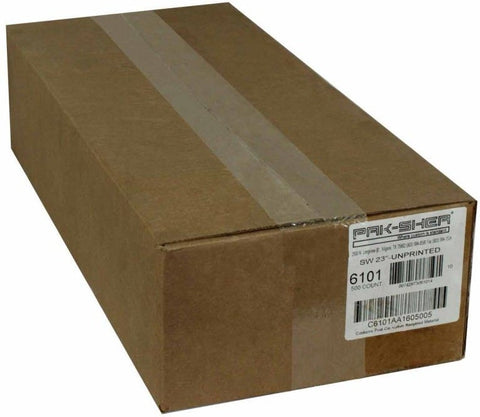 Pak Sher White Carryout Bag, 23 x 10 x 18.5 inch -- 500 per case