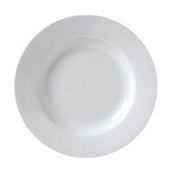 Vertex China Market Buffet Collection Porcelain White Rim Soup Pasta Bowl, 12 Ounce -- 24 per case.