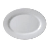 Vertex China Market Buffet Collection Rolled Edge Platter, 20 inch.
