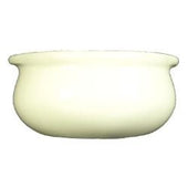 Vertex China Vista Collection Undecorated American White Onion Soup Crock, 4 7/8 x 2 1/4 inch -- 24 per case.