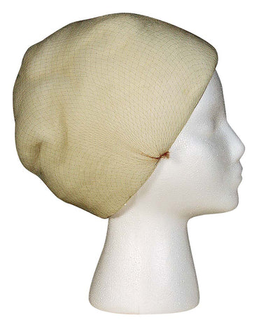 22 Light Brown Light Weight Nylon Hairnet -- 10 case -- 144 count.