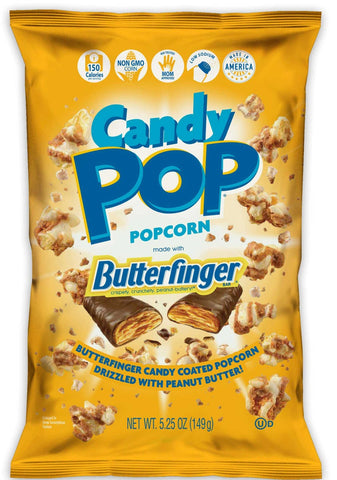 Snaxsational Brands Snickers Butterfinger - Mixed Shipper, 5.25 Ounce -- 48 per case
