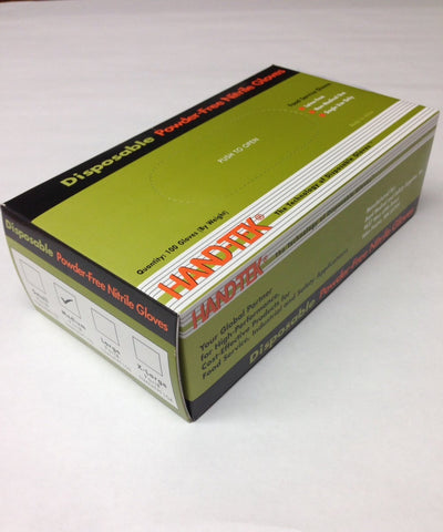 Non-Medical Powder Free Nitrile Gloves Small, 10 Case -- 100 Count