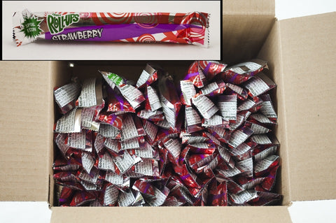Fruit Roll-Ups Reduced Sugar Strawberry - 0.5 oz. pack, 96 per case