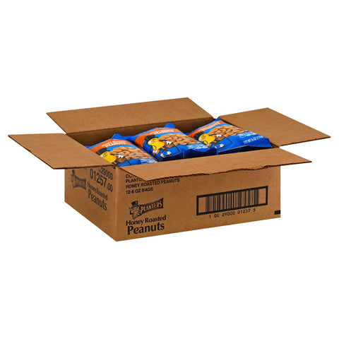 Kraft Planters Honey Roasted Peanut, 6 Ounce -- 12 per case.