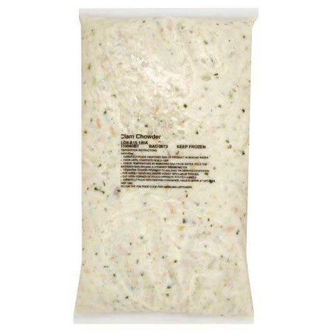 Chef Francisco Boston Clam Chowder Soup, 8 Pound -- 4 per case