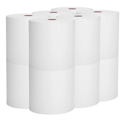 Scott Essential Universal White 1-Ply High Capacity Hard Roll Paper Towel, 1000 Feet -- 12 per case