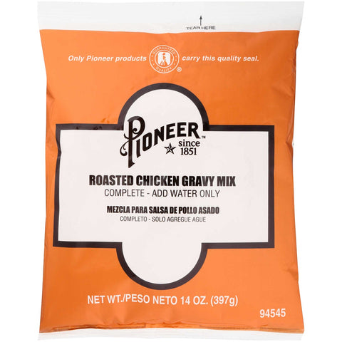 Pioneer Roasted Chicken Gravy Mix, 14 Ounce -- 6 per case.
