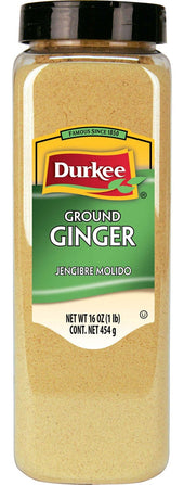 Durkee Ground Ginger - 16 oz. container, 6 per case