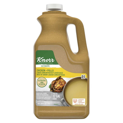 Knorr Professional Chicken Liquid Concentrate Base, 1 Gallon -- 2 per case