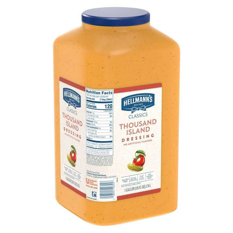 Hellmann's Classics Thousand Island Salad Dressing Jug, 1 gallon -- 4 per case
