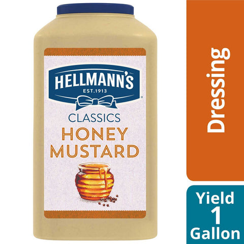 Hellmann's Classics Honey Mustard Salad Dressing Jug, 1 gallon -- 4 per case