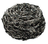 Disco Stainless Steel Silver Sponge Scrubber, 50 Gram -- 12 per case.