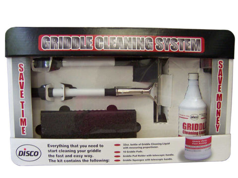 Disco Liquigrill Griddle Cleaner Starter Kit.