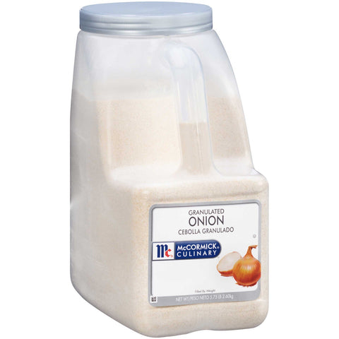 McCormick Culinary Granulated Onions, 5.75 lbs. -- 3 per case
