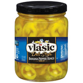 Vlasic Mild Banana Pepper Ring, 12 Fluid Ounce -- 12 per case