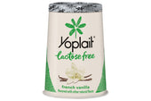 Yoplait Lactose Free French Vanilla Yogurt, 6 Ounce -- 12 per case.