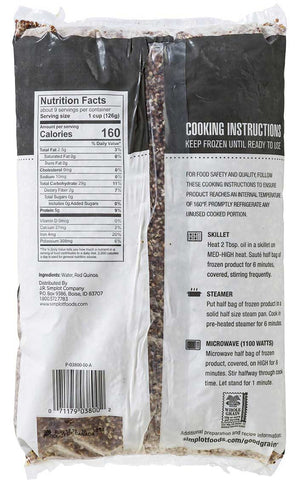 Simplot Good Grains Red Quinoa, 2.5 Pound -- 6 per case.