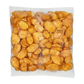 Simplot Seasonedcrisp Delivery Plus 1/4 Savory Battered Potato Skin On Slice, 4 Pound -- 6 per case