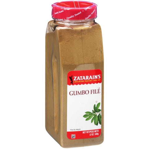 Zatarain`s Gumbo File, 12 oz. -- 6 per case